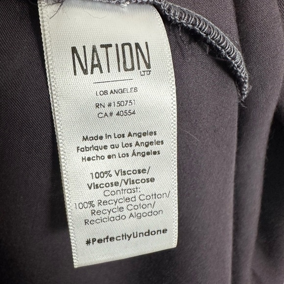 Nation LTD June Shift Dress in Shadow Sz S - Picture 12 of 15